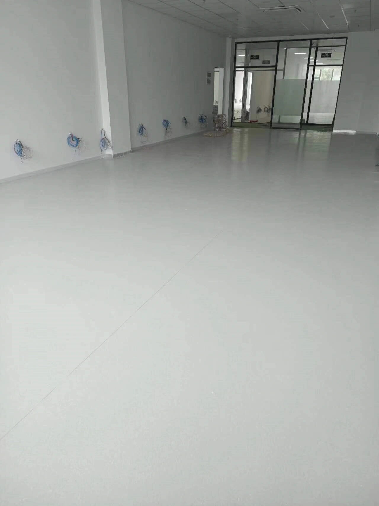 pvc塑胶地板案例,同质透心地板